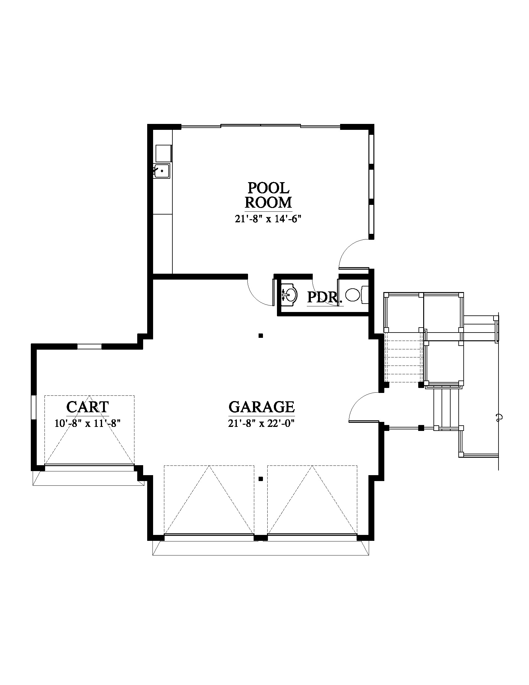 Garage 22397G Allison Ramsey Architects