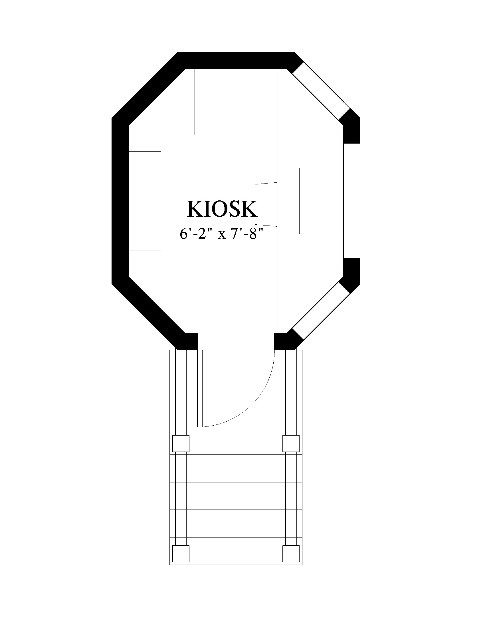 06514B Ticket Booth Kiosk Allison Ramsey Architects