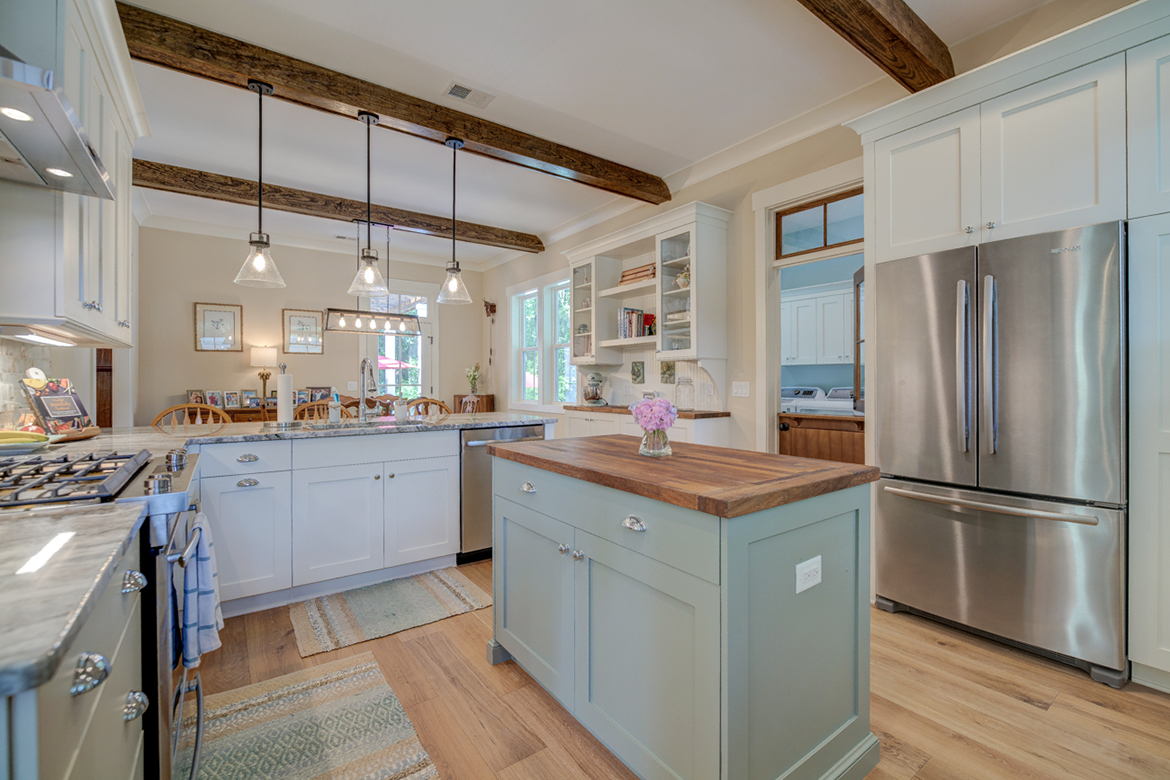 english country inspired kitchen